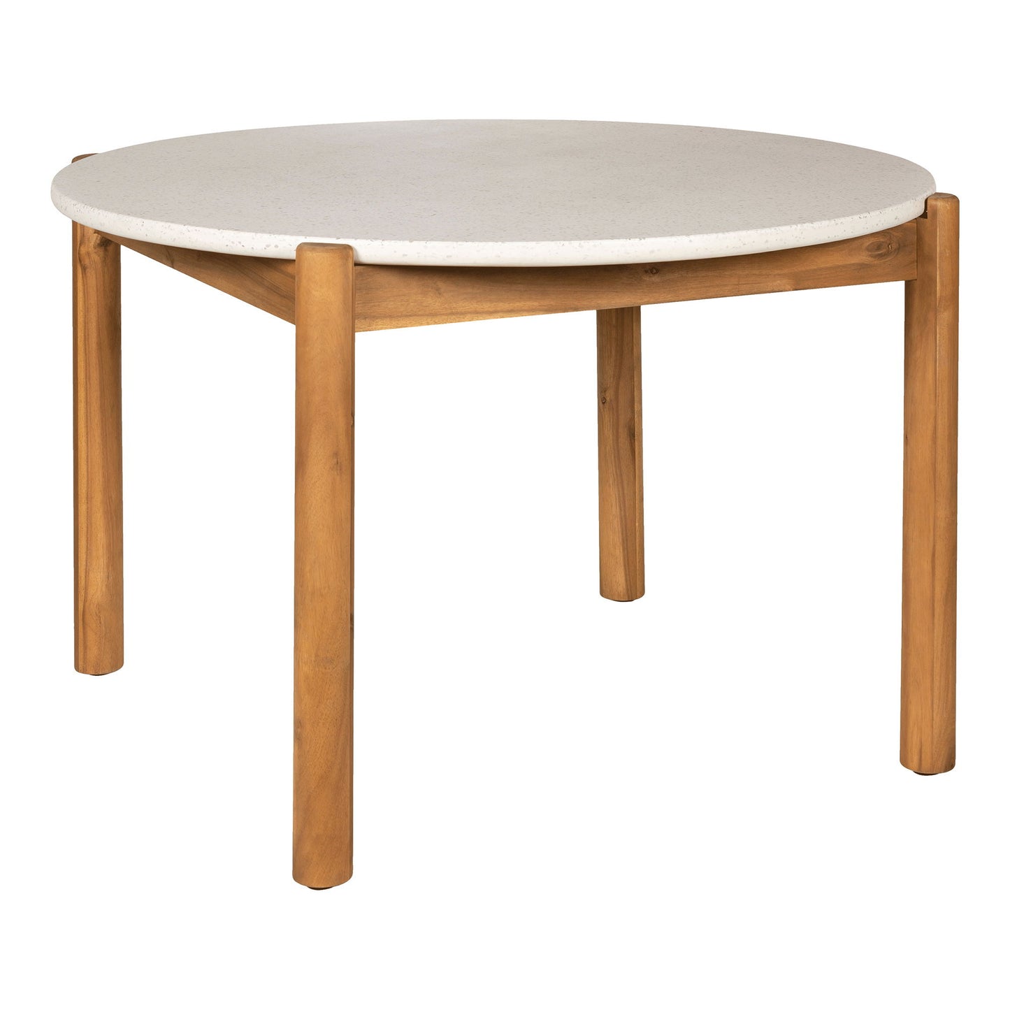 Terracina Spisebord - Spisebord, Akacie/Terrazzo, Natur, Ø120X76 Cm ⎮ 5713917035229 ⎮ 7501098