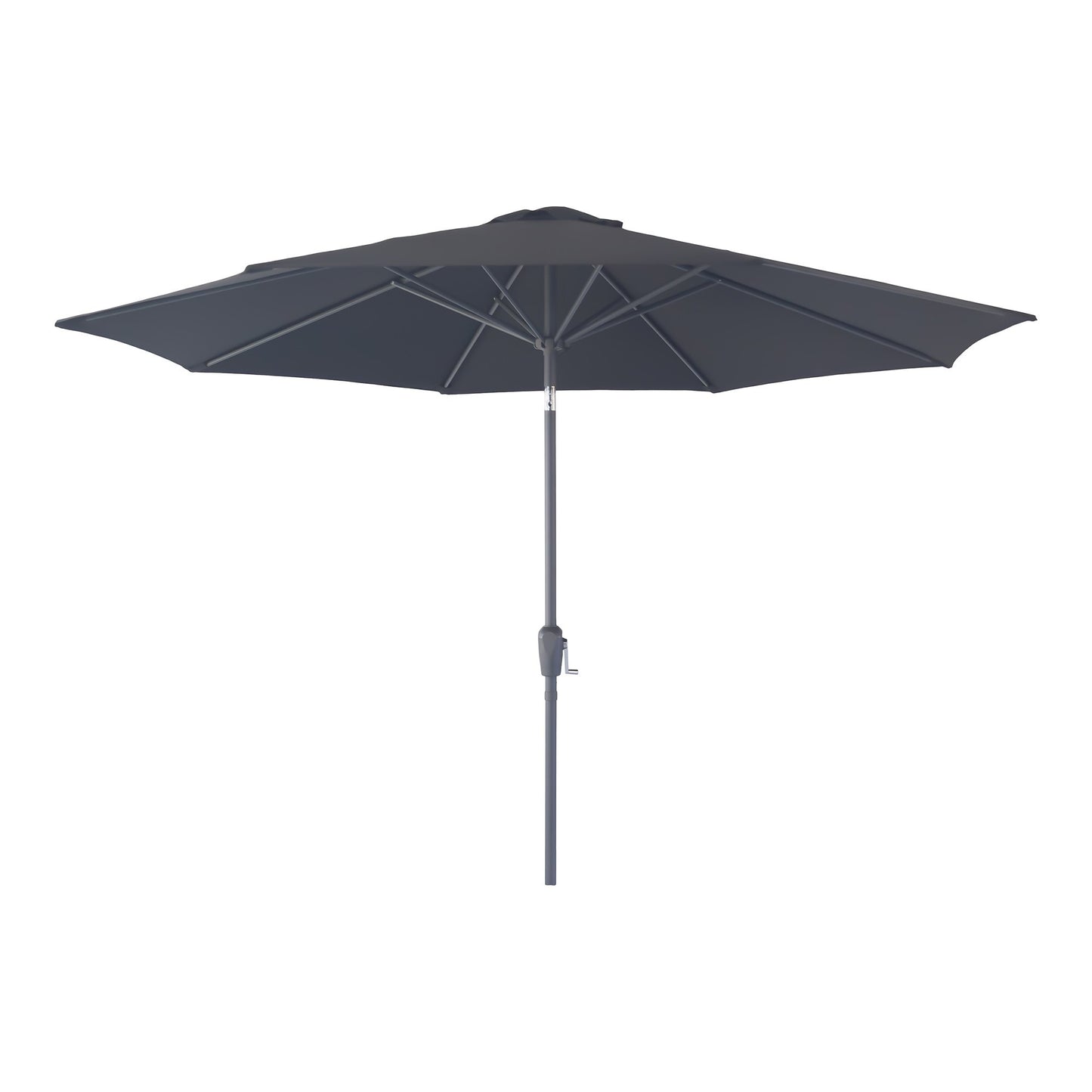 Houston Parasol - Parasol Med Hejs Og Tilt, Metalstok, Sort, Ø300 Cm ⎮ 5713917029396 ⎮ 7701154