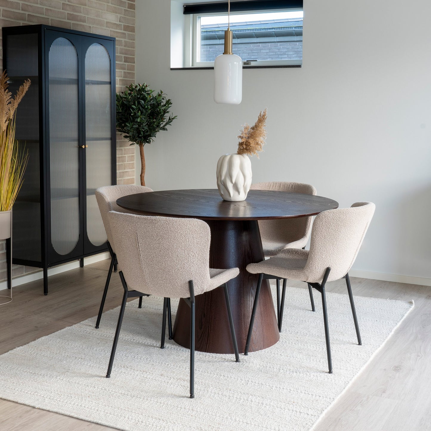 Bolton Og Maceda Spisebordssæt - Spisebord Og 4 Spisebordsstole ⎮ 5713917033652 ⎮ 7771000-S