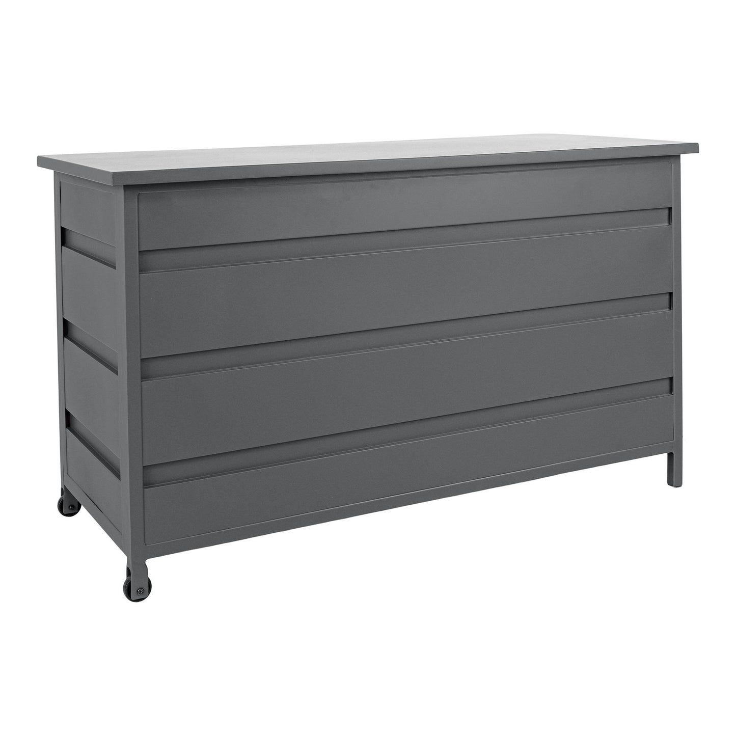 Cassis Hyndeboks - Hyndeboks, Aluminium, Grå, Stor, 160X82X85 Cm, 650 L ⎮ 5713917026159 ⎮ 7801110