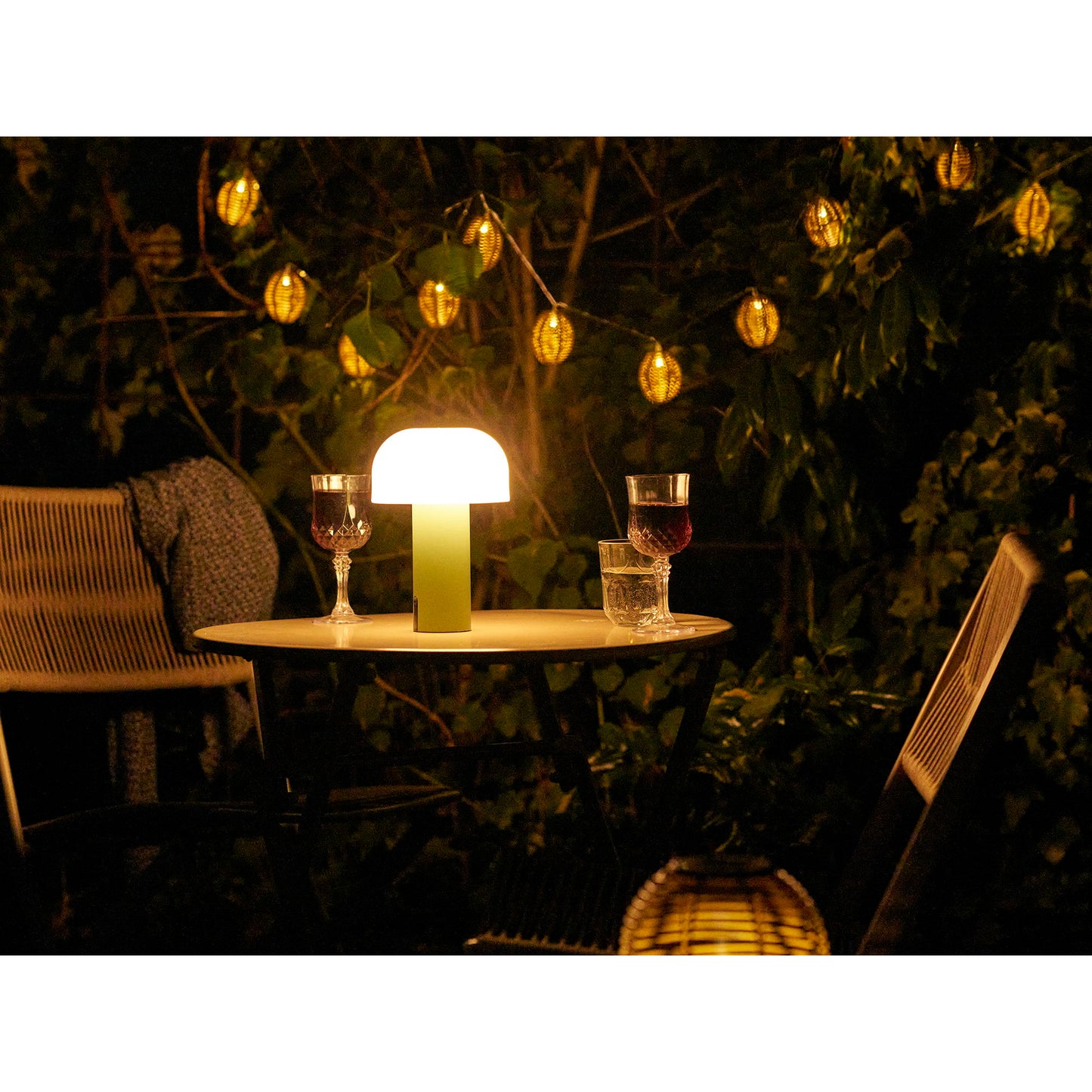Soham Led Lampe - Lampe, Genopladelig, Hvid/Grøm ⎮ 5713917041480 ⎮ 7950001