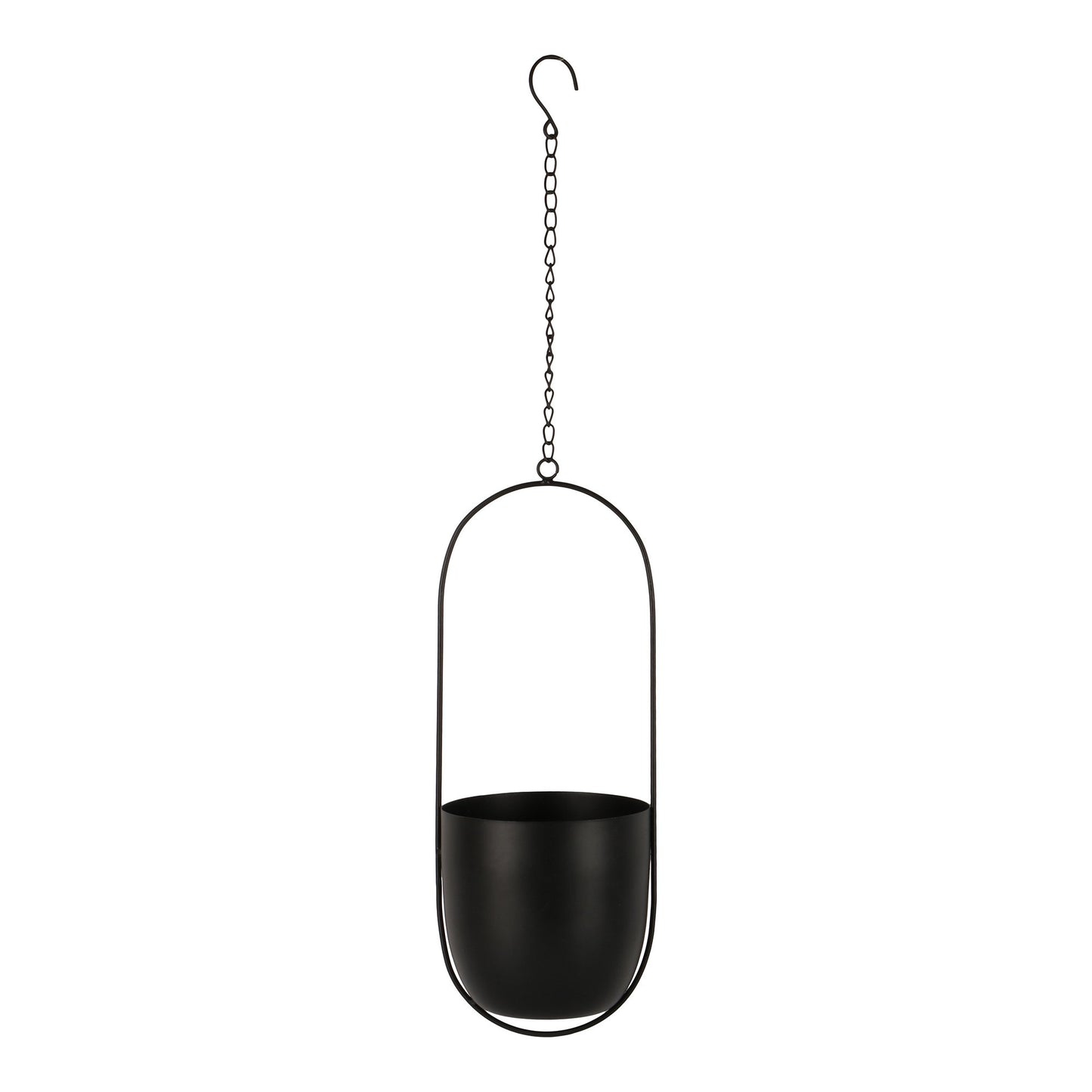 Celle Hænge Urtepotte - Hænge Urtepotte, Metal, Sort 5,5X14,5X37,5 Cm ⎮ 5713917027880 ⎮ 9001118