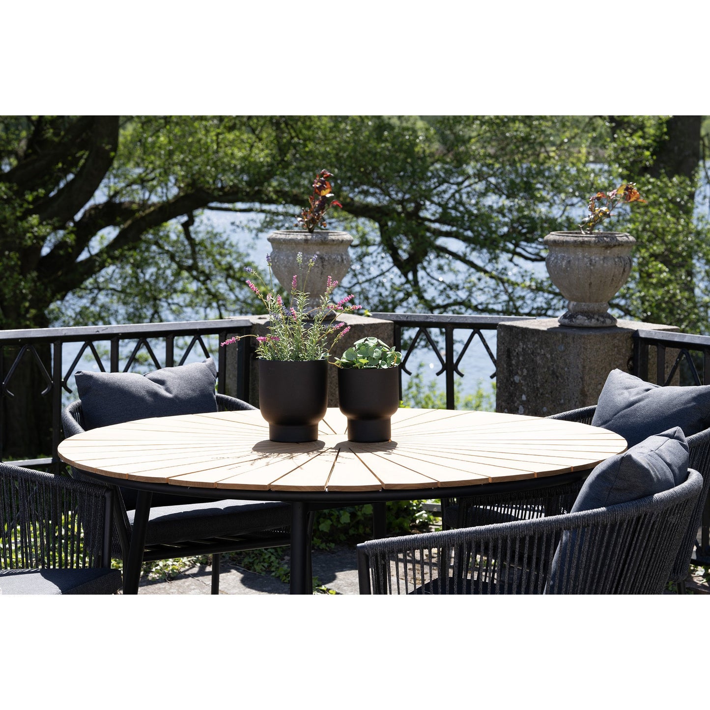 Fulda Urtepotter - Urtepotter, Metal, Sort Sæt Af 2 ⎮ 5713917027897 ⎮ 9001119