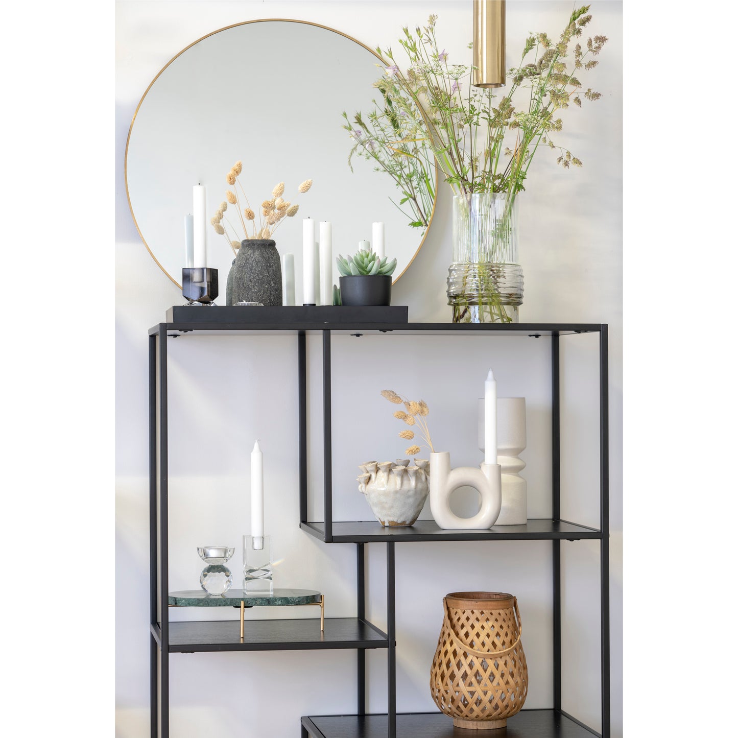 Velas Dekorationsvaser - Dekorationsvaser, Terracotta, Mørkegrå, Sæt Af 3 ⎮ 5713917015436 ⎮ 9001530