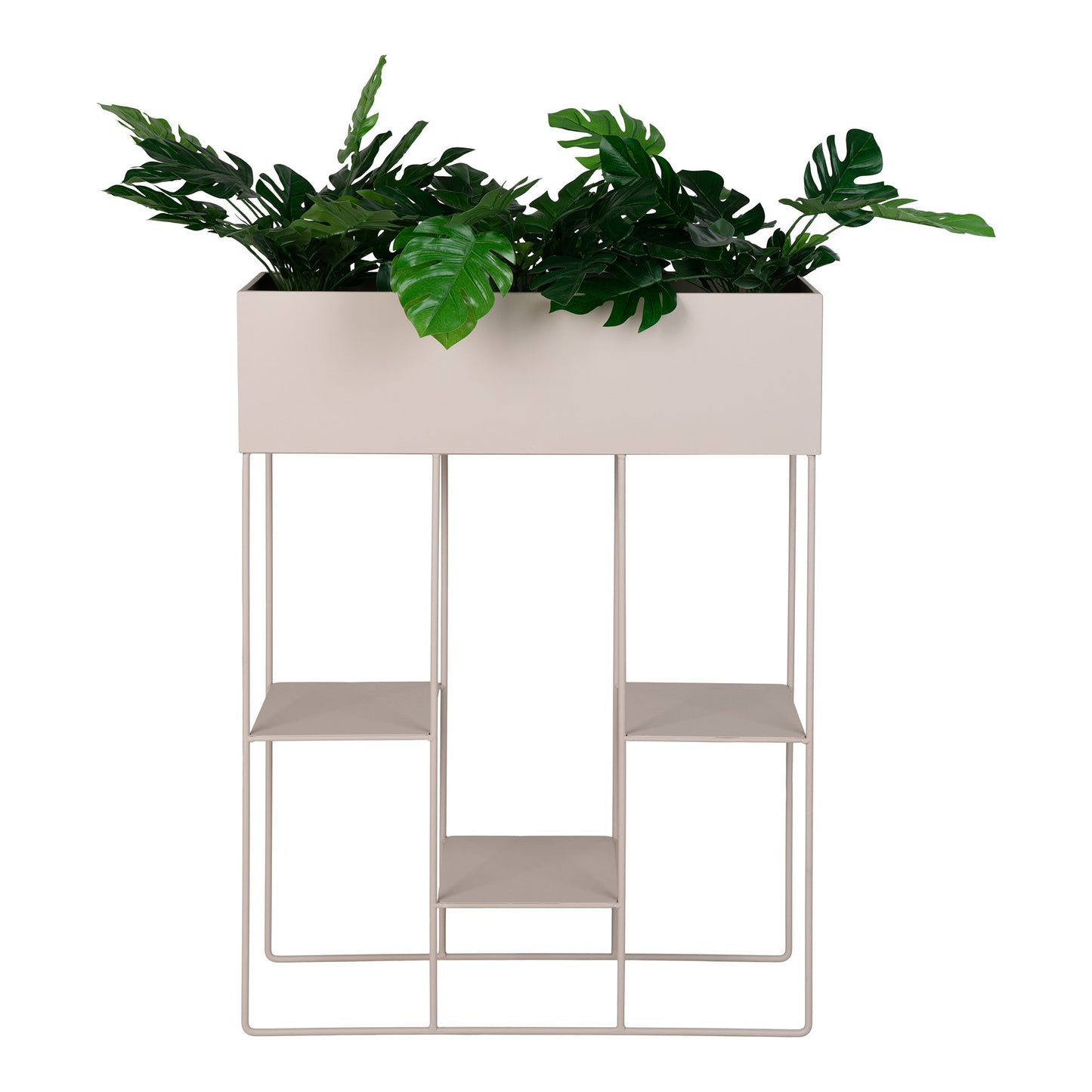 Rabo Plantekasse - Plantekasse, Stål, 3 Hylder, Sand 25X60X80 Cm ⎮ 5713917026401 ⎮ 9201010