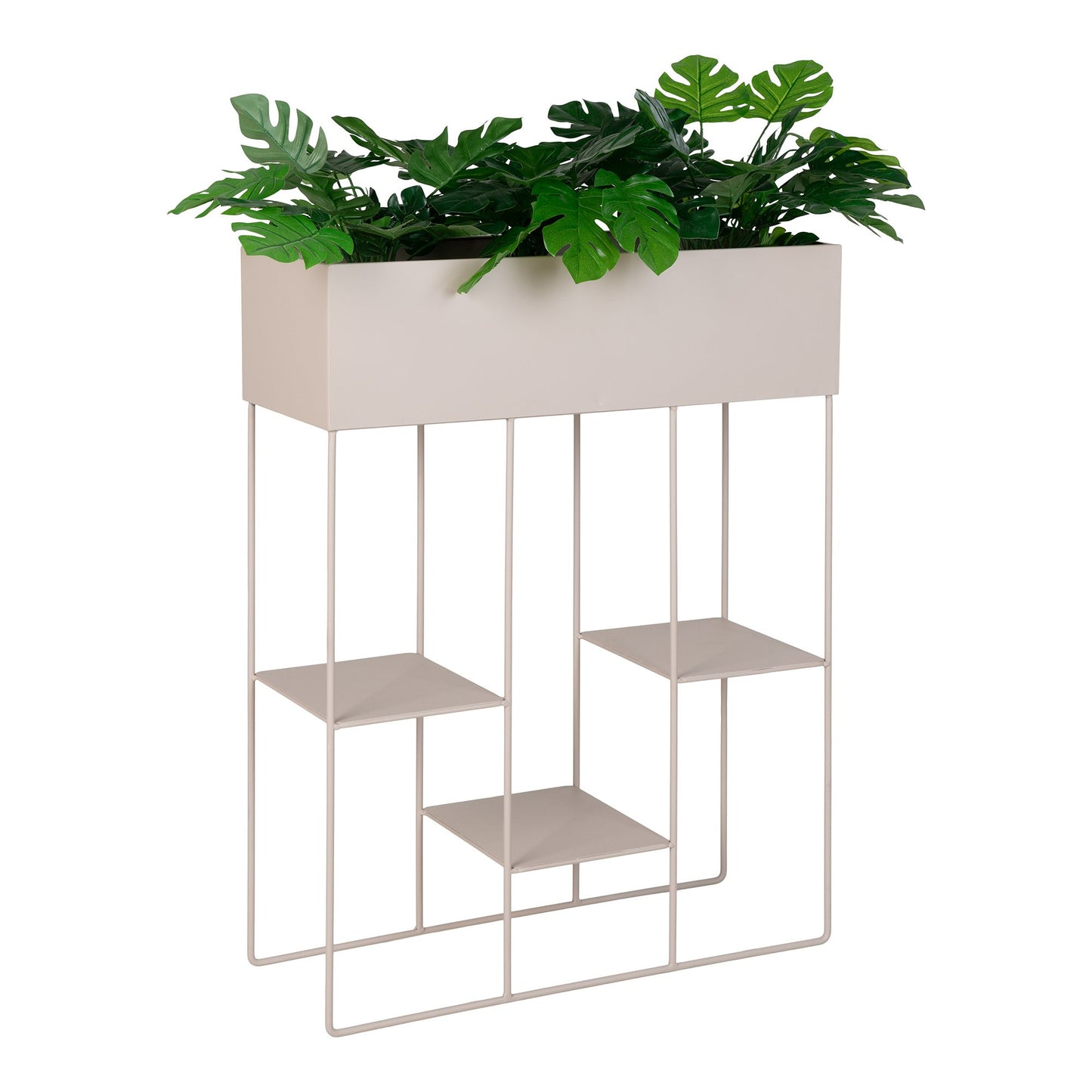 Rabo Plantekasse - Plantekasse, Stål, 3 Hylder, Sand 25X60X80 Cm ⎮ 5713917026401 ⎮ 9201010