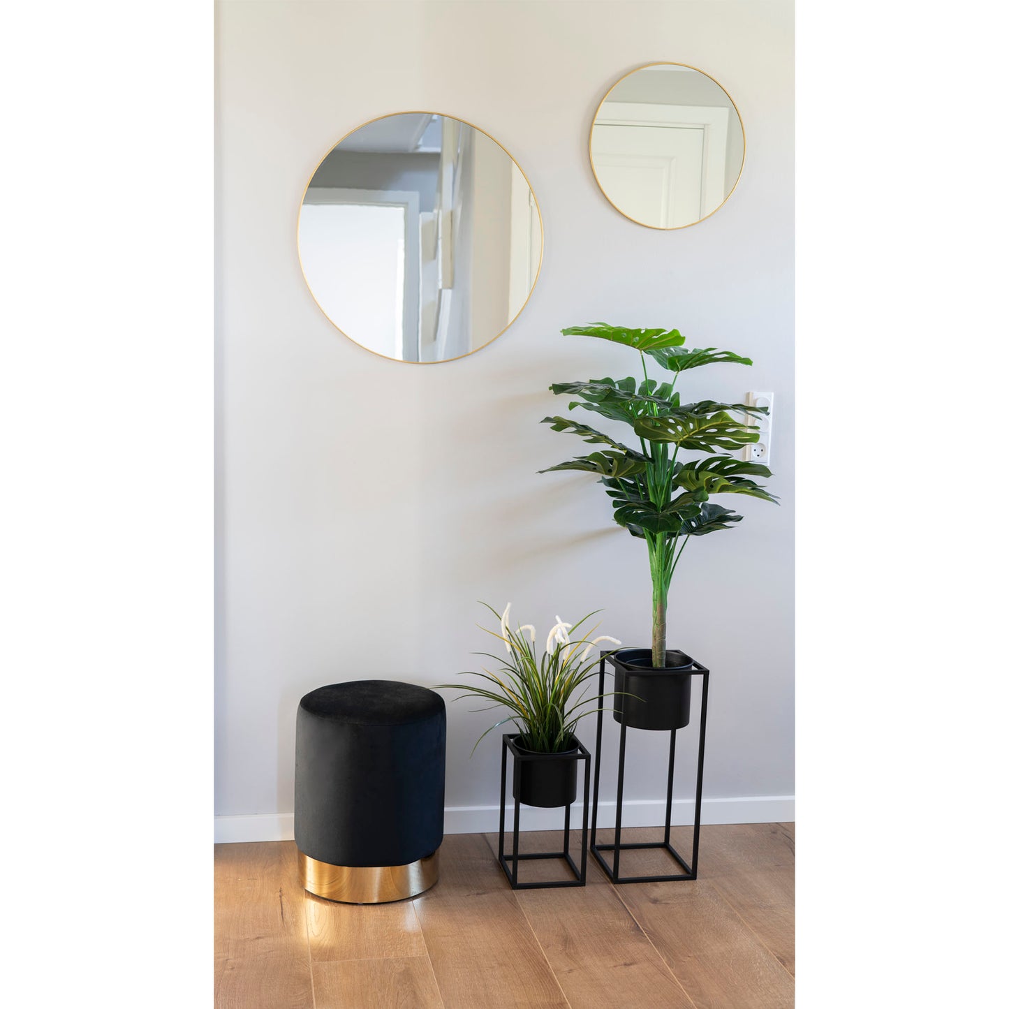 Monstera - Kunstig Plante, Grøn H:90 Cm ⎮ 5713917004478 ⎮ 9501000