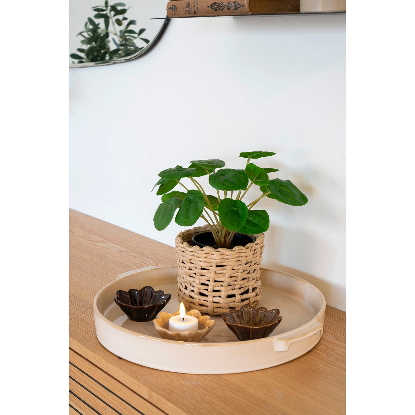 Pelia - Kunstig Plante, Grøn H:28 Cm ⎮ 5713917033348 ⎮ 9501005