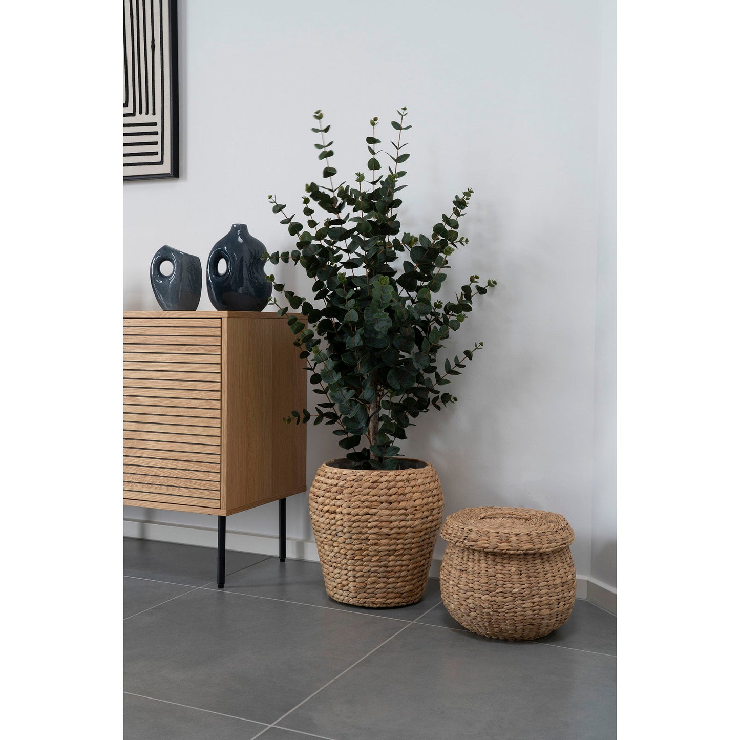 Eukalyptus Træ - Kunstig Plante, Grøn H:120 Cm ⎮ 5713917031368 ⎮ 9501015