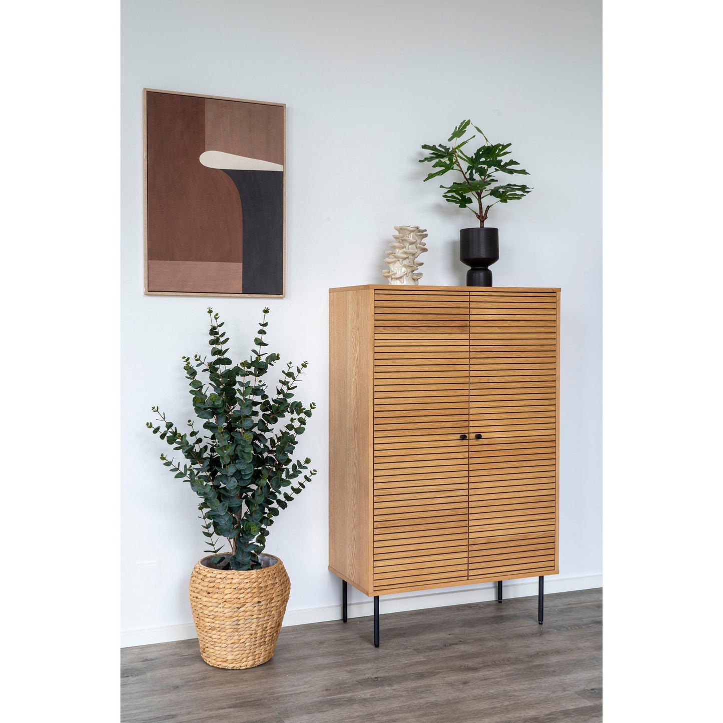 Eukalyptus Træ - Kunstig Plante, Grøn H:120 Cm ⎮ 5713917031368 ⎮ 9501015