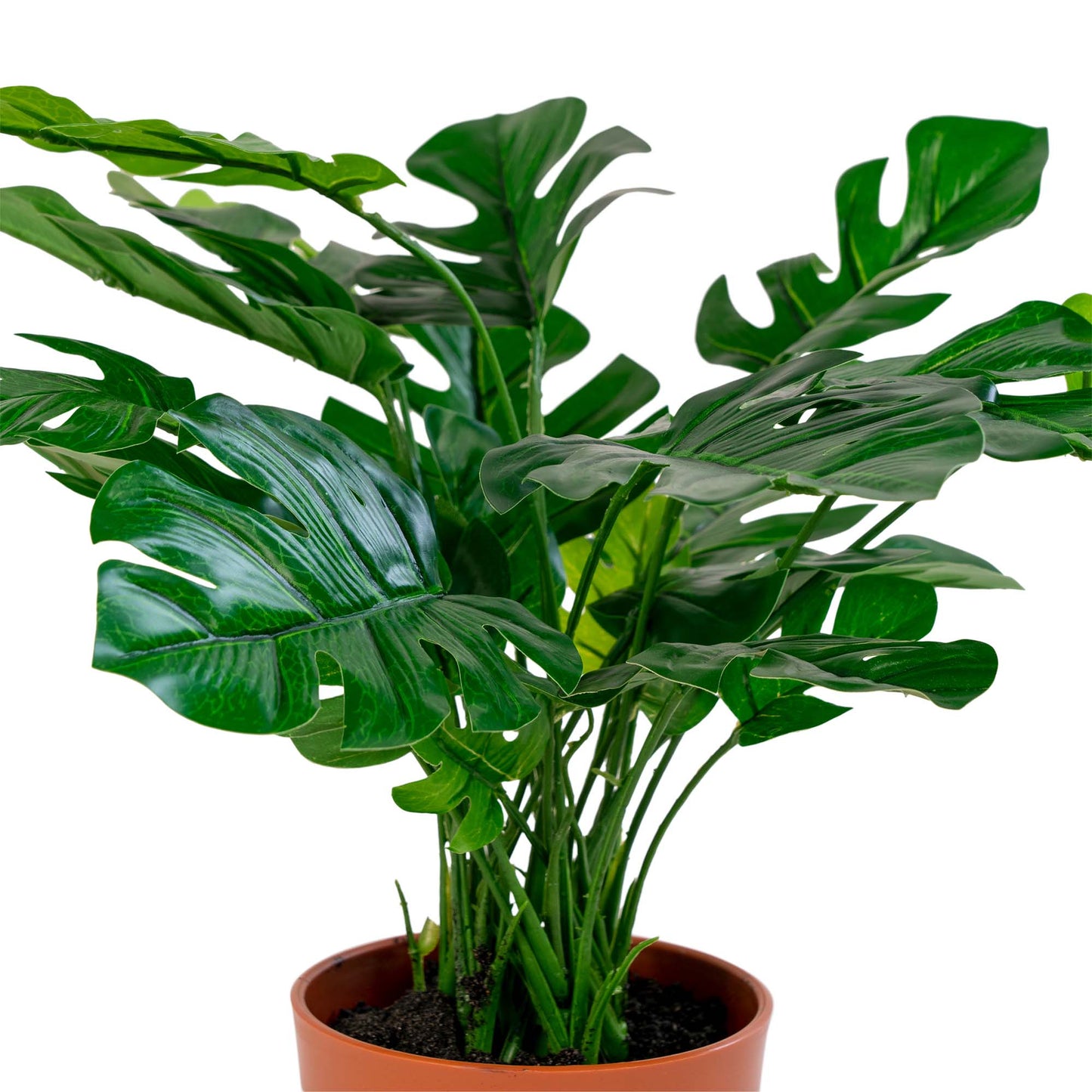 Monstera - Kunstig Plante, Grøn H:45 Cm ⎮ 5713917004515 ⎮ 9501040