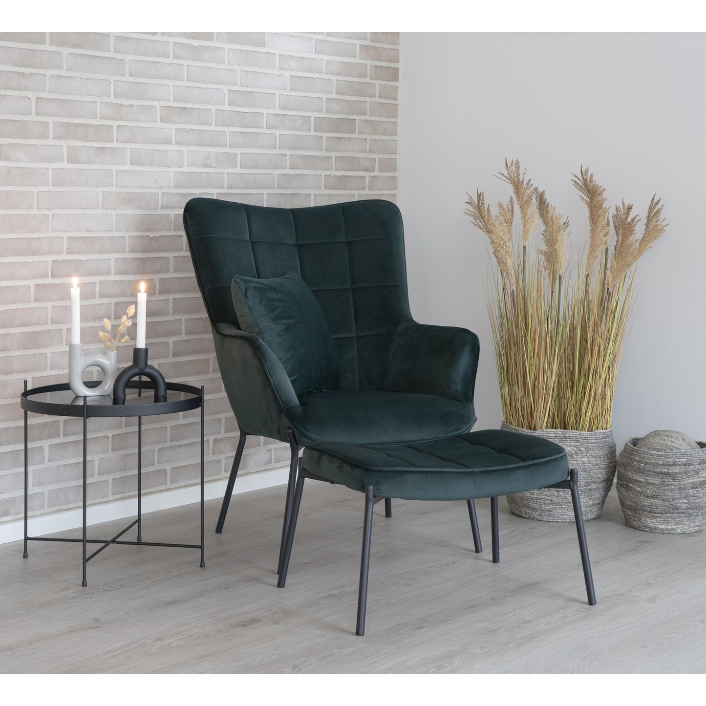 Sorghum Grass - Kunstig Plante, Natur H:110 Cm ⎮ 5713917008766 ⎮ 9501070
