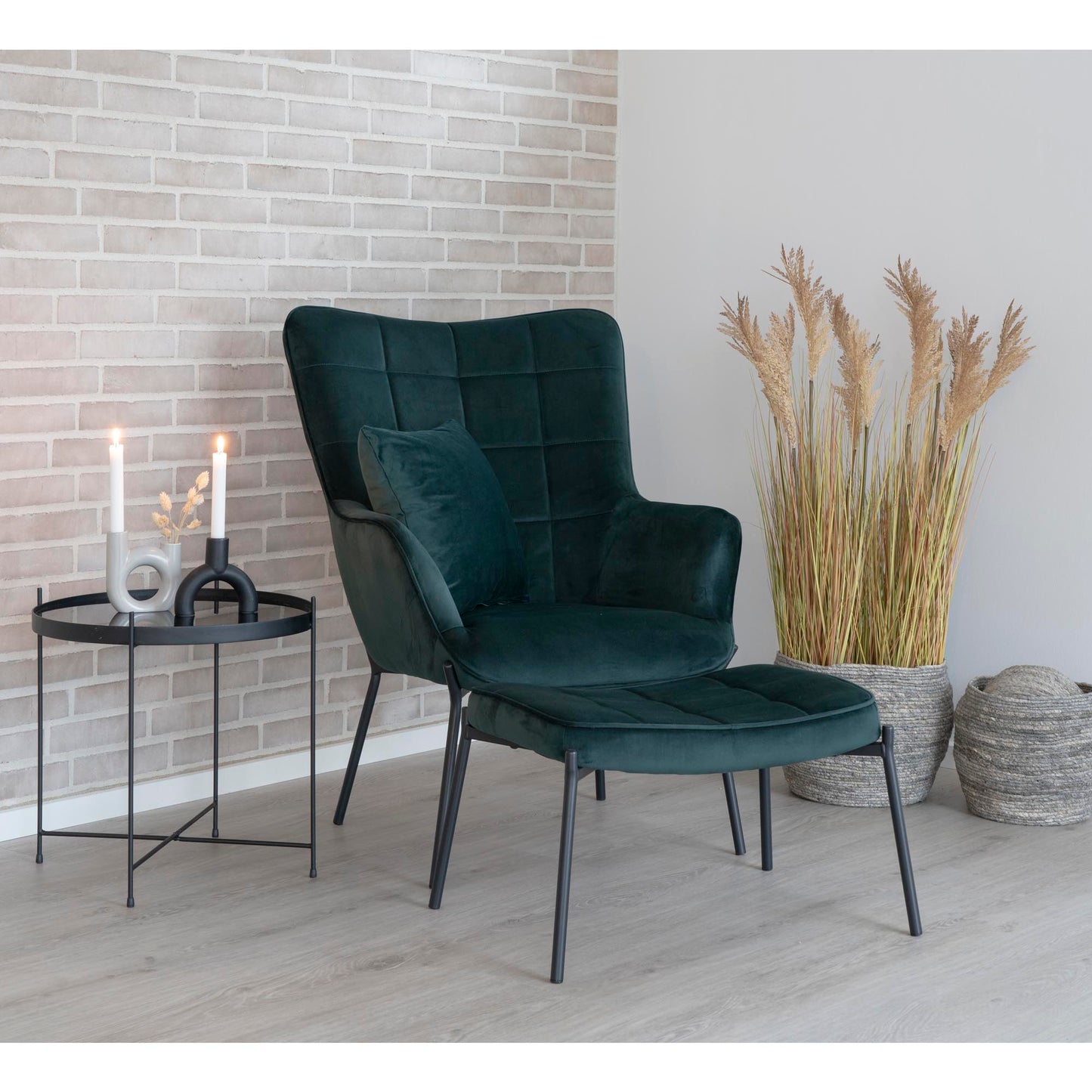 Sorghum Grass - Kunstig Plante, Natur H:110 Cm ⎮ 5713917008766 ⎮ 9501070