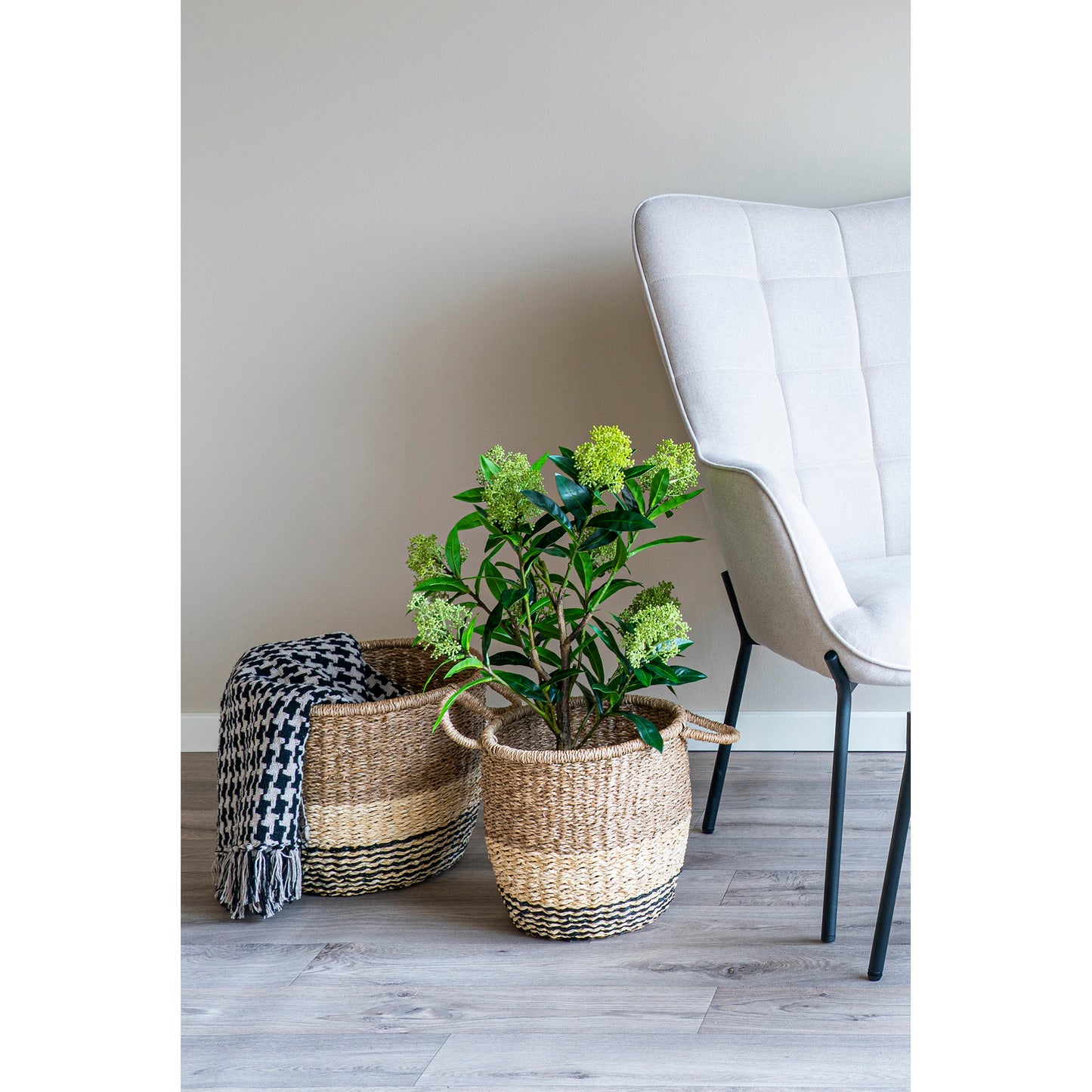 Skimmia Træ - Kunstig Plante, Grøn H:75 Cm ⎮ 5713917022595 ⎮ 9501120