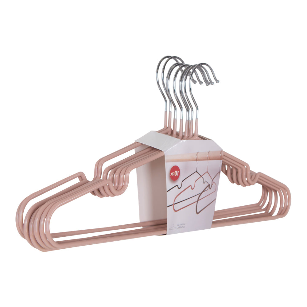 Massa Bøjler - Metal Bøjler Med Rosa Belægning, Sæt Af 10 ⎮ 5713917002757 ⎮ 9955030