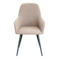 Harbo Spisebordsstol - Spisebordsstol, Bouclé, Beige, Sorte Ben, Hn1233 ⎮ Sæt af 2 stk. ⎮ 5713917025299 ⎮ 1001164 