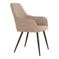 Harbo Spisebordsstol - Spisebordsstol, Bouclé, Beige, Sorte Ben, Hn1233 ⎮ Sæt af 2 stk. ⎮ 5713917025299 ⎮ 1001164 