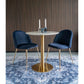 Geneve Spisebordsstol - Spisebordsstol, Velour, Blå, Messing Look Ben, Hn1205 ⎮ Sæt af 2 stk. ⎮ 5713917001484 ⎮ 1001251 