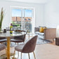 Geneve Spisebordsstol - Spisebordsstol, Velour, Grå, Messing Look Ben Hn1213 ⎮ Sæt af 2 stk. ⎮ 5713917002177 ⎮ 1001252 