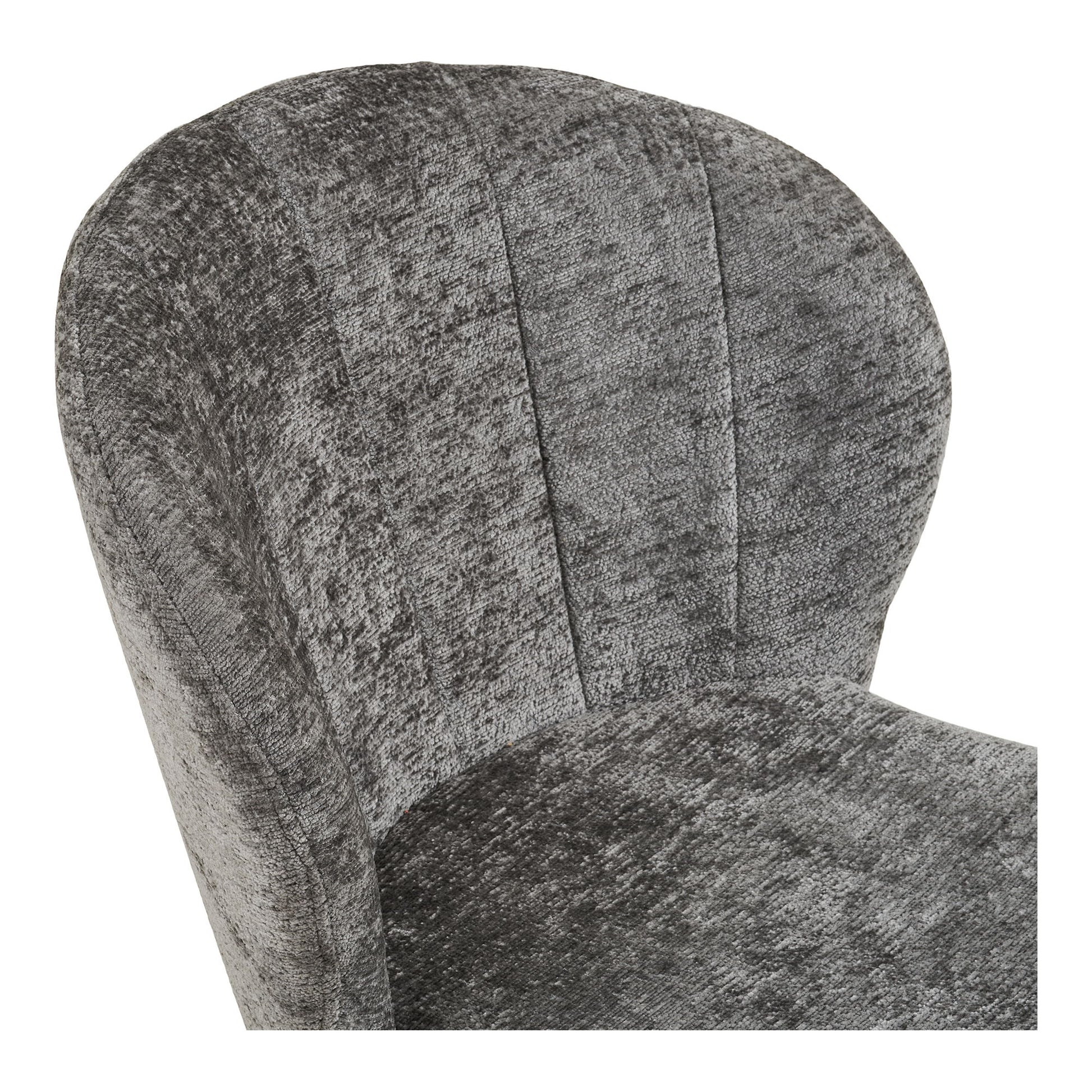 Roanne Spisebordsstol - Spisebordsstol, Grå, Sorte Ben, Hn1319 ⎮ Sæt af 2 stk. ⎮ 5713917041909 ⎮ 1001445 