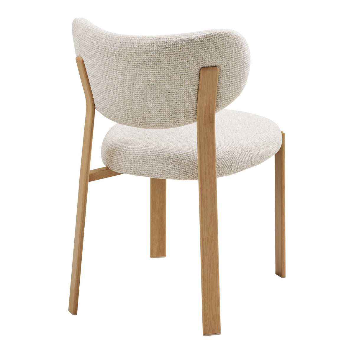 Savina Spisebordsstol - Spisebordsstol, Sand, Trælook Ben, Natur Hn1422 ⎮ Sæt af 2 stk. ⎮ 5713917044375 ⎮ 1001485 