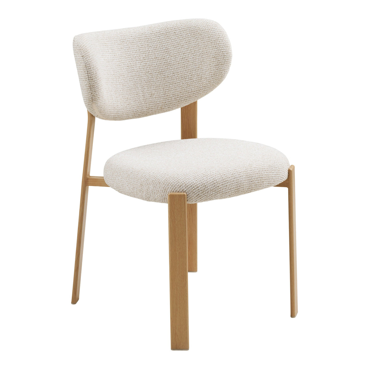 Savina Spisebordsstol - Spisebordsstol, Sand, Trælook Ben, Natur Hn1422 ⎮ Sæt af 2 stk. ⎮ 5713917044375 ⎮ 1001485 