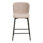 Maceda Counterstol - Counterstol, Bouclé, Beige, Sorte Ben Hn1239 ⎮ Sæt af 2 stk. ⎮ 5713917036738 ⎮ 1050001 