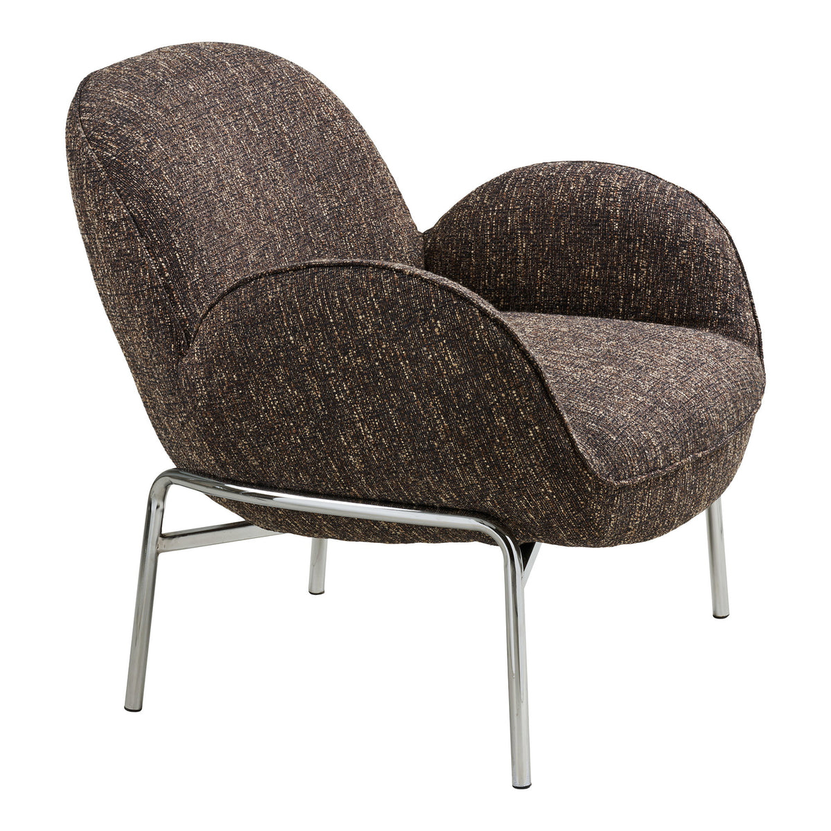 Zomba Loungestol - Loungestol, Brun Mix, Krom Ben Hn1352 ⎮ 5713917046669 ⎮ 1101075 