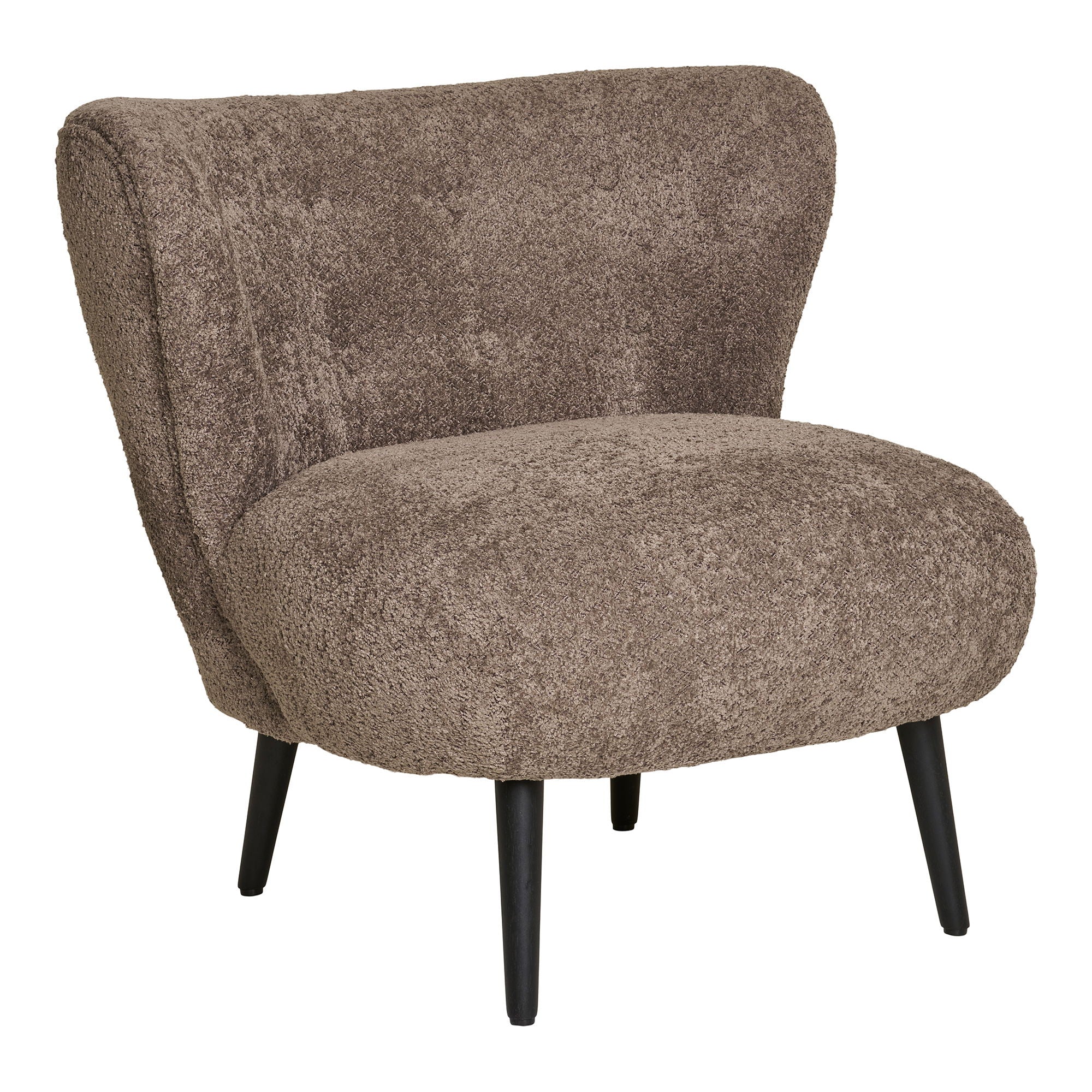 Covelo Loungestol - Loungestol, Bouclé, Brun/Sort, Hn1237 ⎮ 5713917031887 ⎮ 1101165 