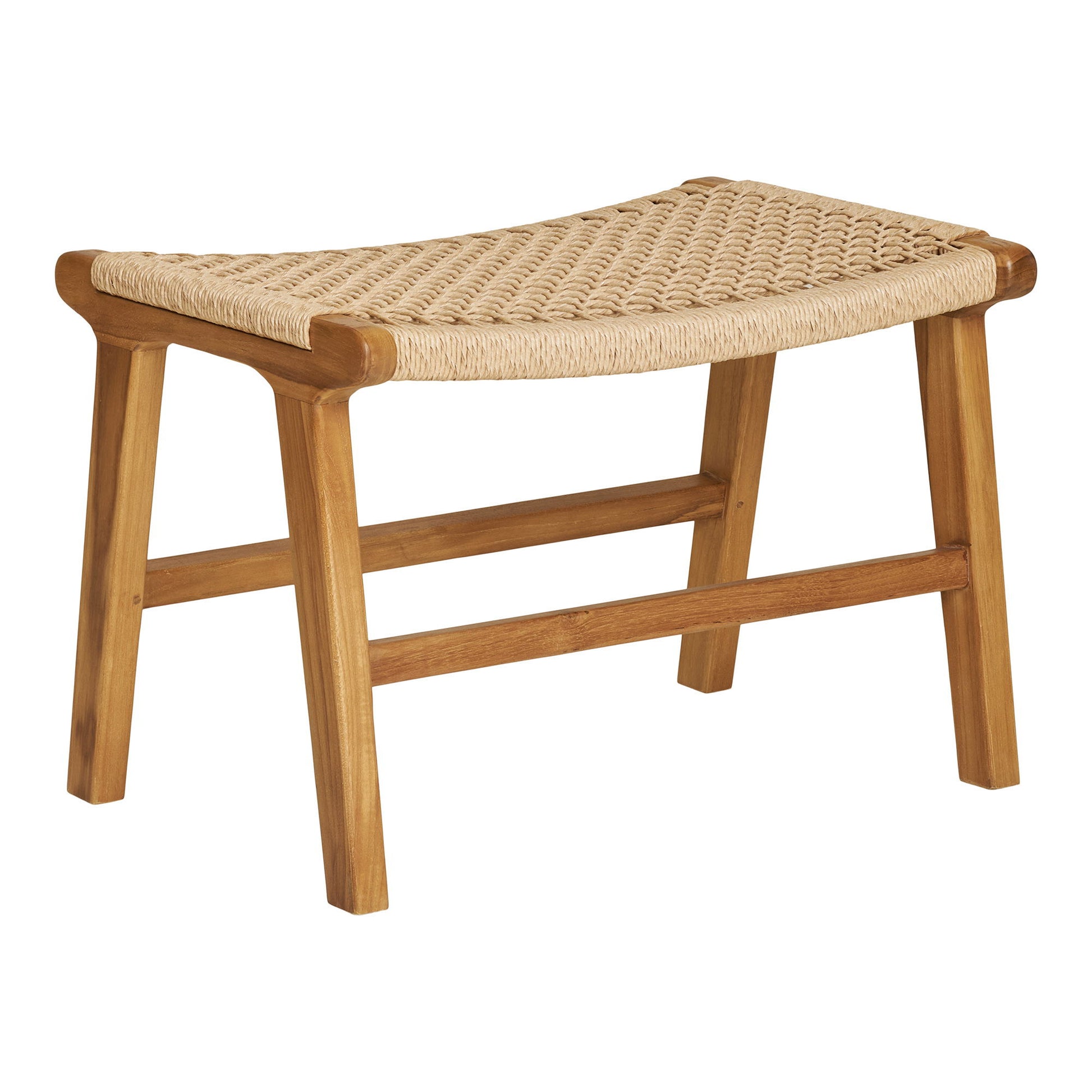Derby Sæt - Loungestol Og Skammel, Teak/Pe Rattan, Natur ⎮ 5713917043170 ⎮ 1101505-S 