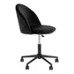 Geneve Kontorstol - Kontorstol, Velour, Sort, Sorte Ben, Hn1207 ⎮ 5713917017300 ⎮ 1201090 