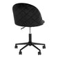 Geneve Kontorstol - Kontorstol, Velour, Sort, Sorte Ben, Hn1207 ⎮ 5713917017300 ⎮ 1201090 