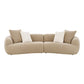 Dali Sofa - Sofa Med 4 Puder, Lysebrun Hn1265 ⎮ 5713917036547 ⎮ 1250005 