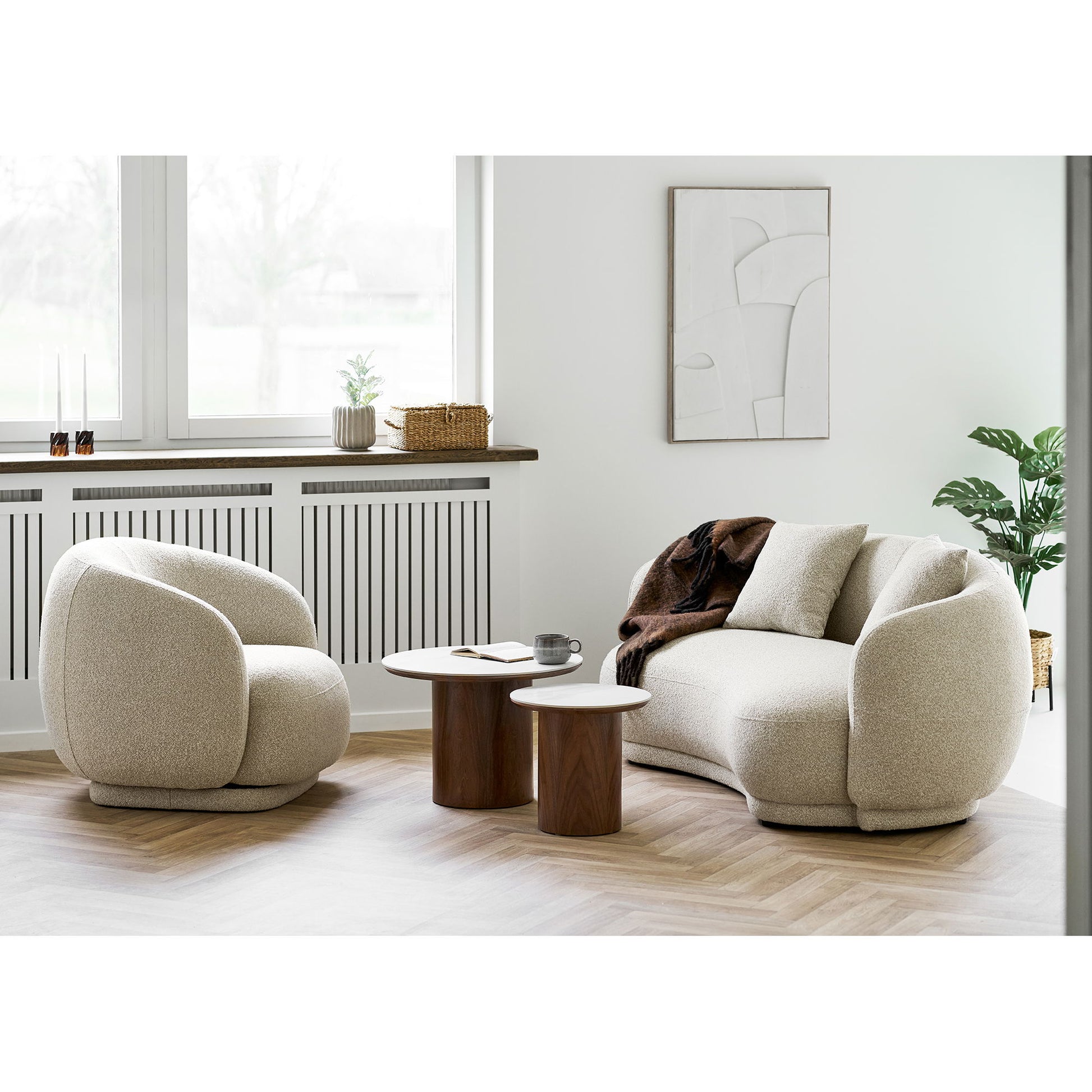 Hawkes 2,5 Personers Sofa - 2,5 Personers Sofa, 2 Puder, Sand Hn1287 ⎮ 5713917041954 ⎮ 1301250 