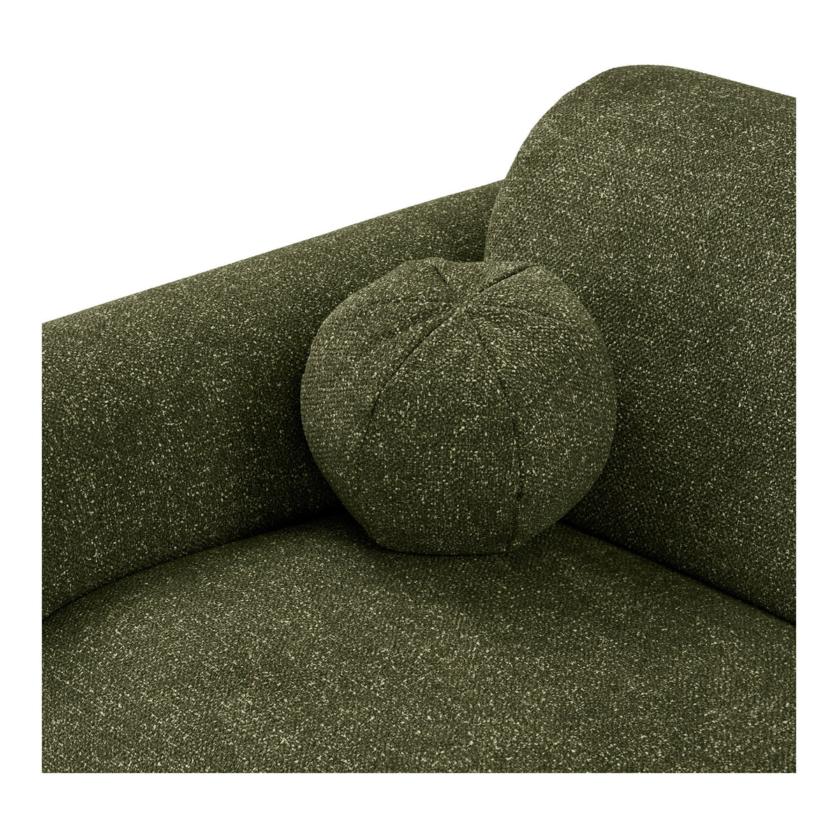 Clyde Loungesofa - Loungesofa Med To  Puder, Højrevendt, Olivengrøn, Hn1425 ⎮ 5713917045631 ⎮ 1301341 