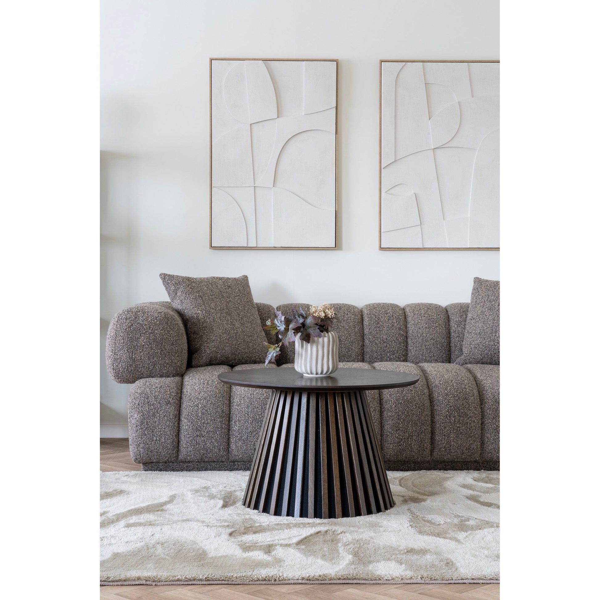 Aurora Sofa - Sofa Med 2 Puder, Brun, Hn1296 ⎮ 5713917034048 ⎮ 1301352 