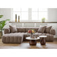 Aurora Loungesofa - Loungesofa Med 3 Puder, Venstrevendt, Brun Hn1296 ⎮ 5713917039692 ⎮ 1301358 