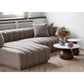 Aurora Loungesofa - Loungesofa Med 3 Puder, Venstrevendt, Brun Hn1296 ⎮ 5713917039692 ⎮ 1301358 
