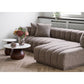 Aurora Loungesofa - Loungesofa Med 3 Puder, Højrevendt, Brun Hn1296 ⎮ 5713917039715 ⎮ 1301359 