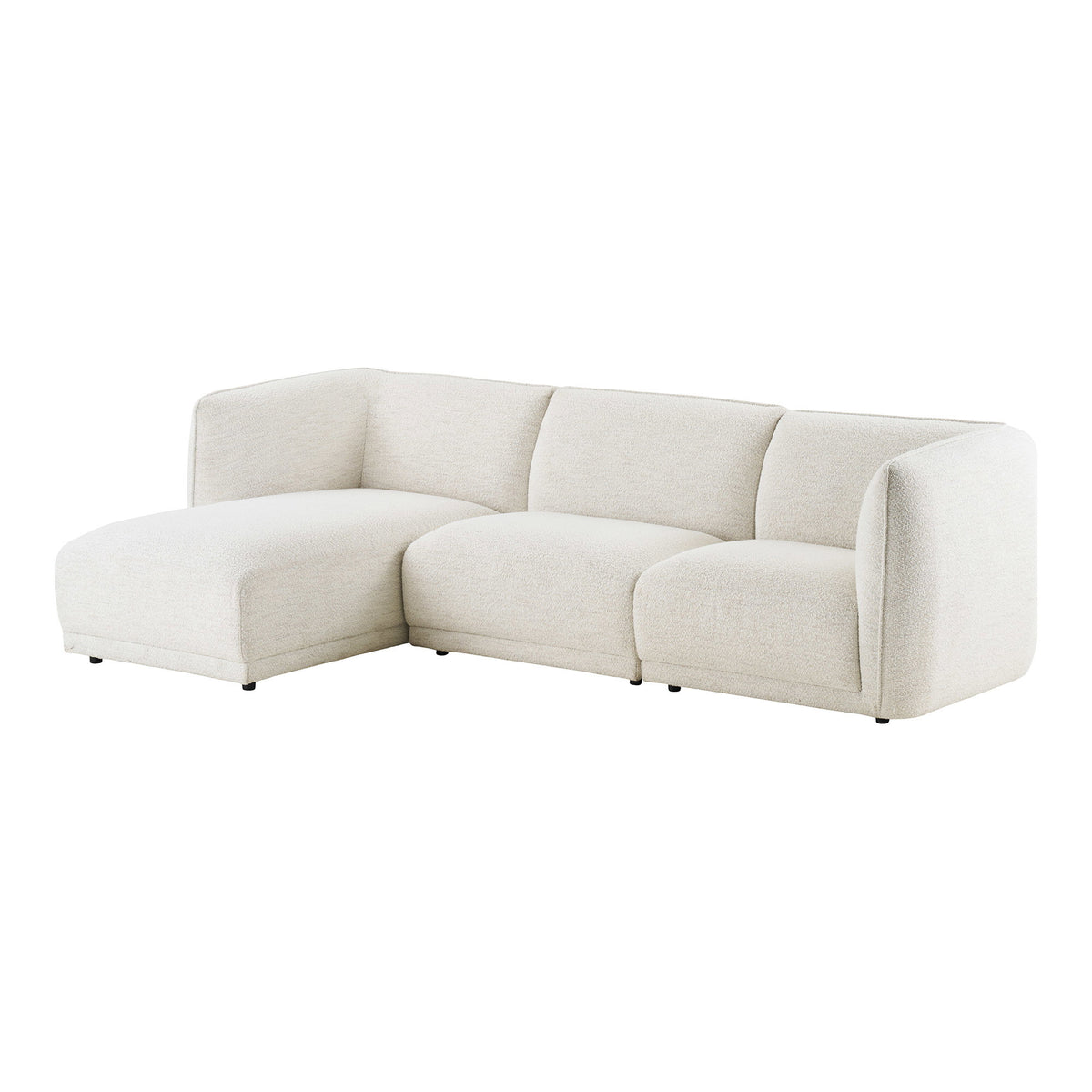 Noor Loungesofa - Loungesofa Med 2 Puder, Venstrevendt, Off-White, Hn1401 ⎮ 5713917043965 ⎮ 1301374 