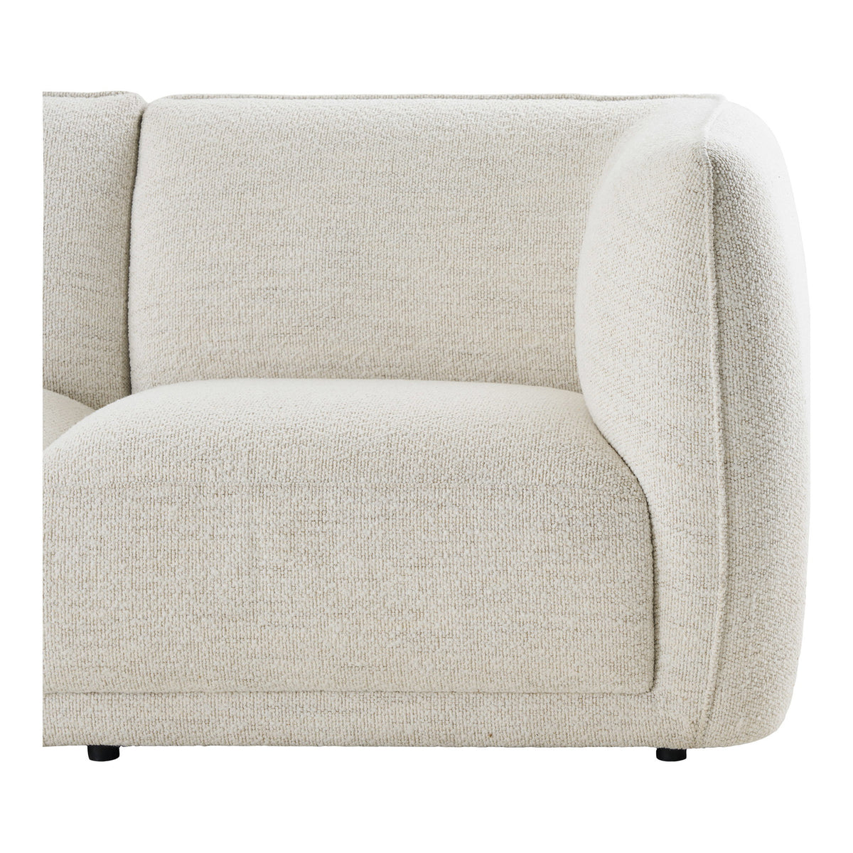 Noor Loungesofa - Loungesofa Med 2 Puder, Venstrevendt, Off-White, Hn1401 ⎮ 5713917043965 ⎮ 1301374 