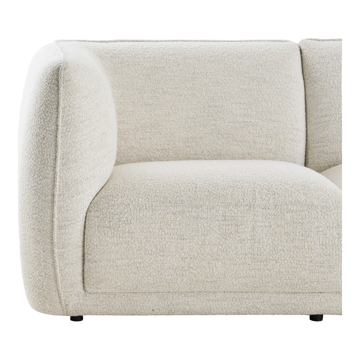Noor Loungesofa - Loungesofa Med 2 Puder, Højrevendt, Off-White, Hn1401 ⎮ 5713917044009 ⎮ 1301375 