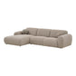 Clyde Loungesofa - Loungesofa Med To Puder, Venstrevendt, Sten Grå Hn1405 ⎮ 5713917044290 ⎮ 1301395 