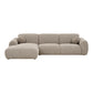 Clyde Loungesofa - Loungesofa Med To Puder, Venstrevendt, Sten Grå Hn1405 ⎮ 5713917044290 ⎮ 1301395 