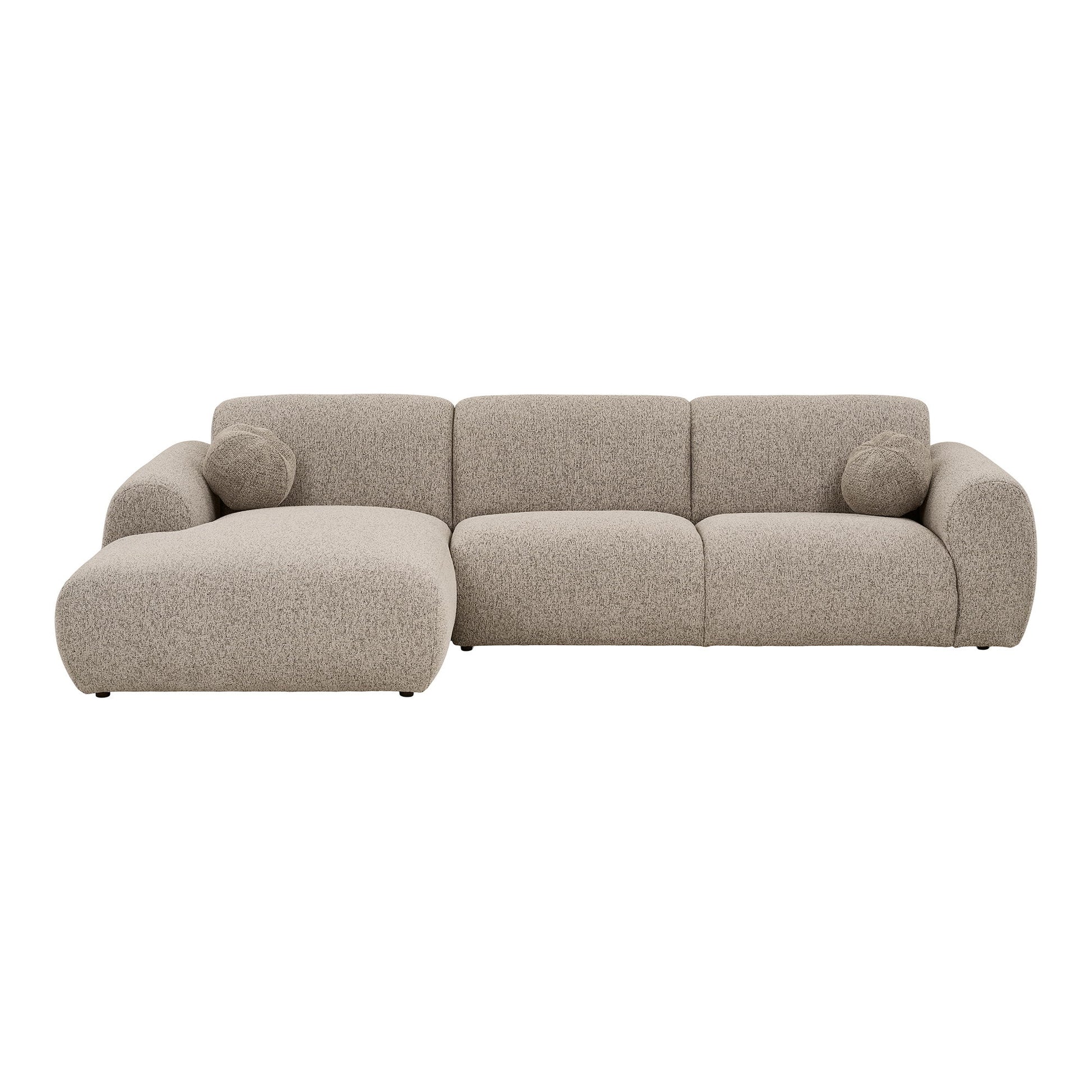 Clyde Loungesofa - Loungesofa Med To Puder, Venstrevendt, Sten Grå Hn1405 ⎮ 5713917044290 ⎮ 1301395 