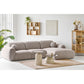 Clyde Loungesofa - Loungesofa Med To Puder, Højrevendt, Sten Grå Hn1405 ⎮ 5713917044313 ⎮ 1301396 