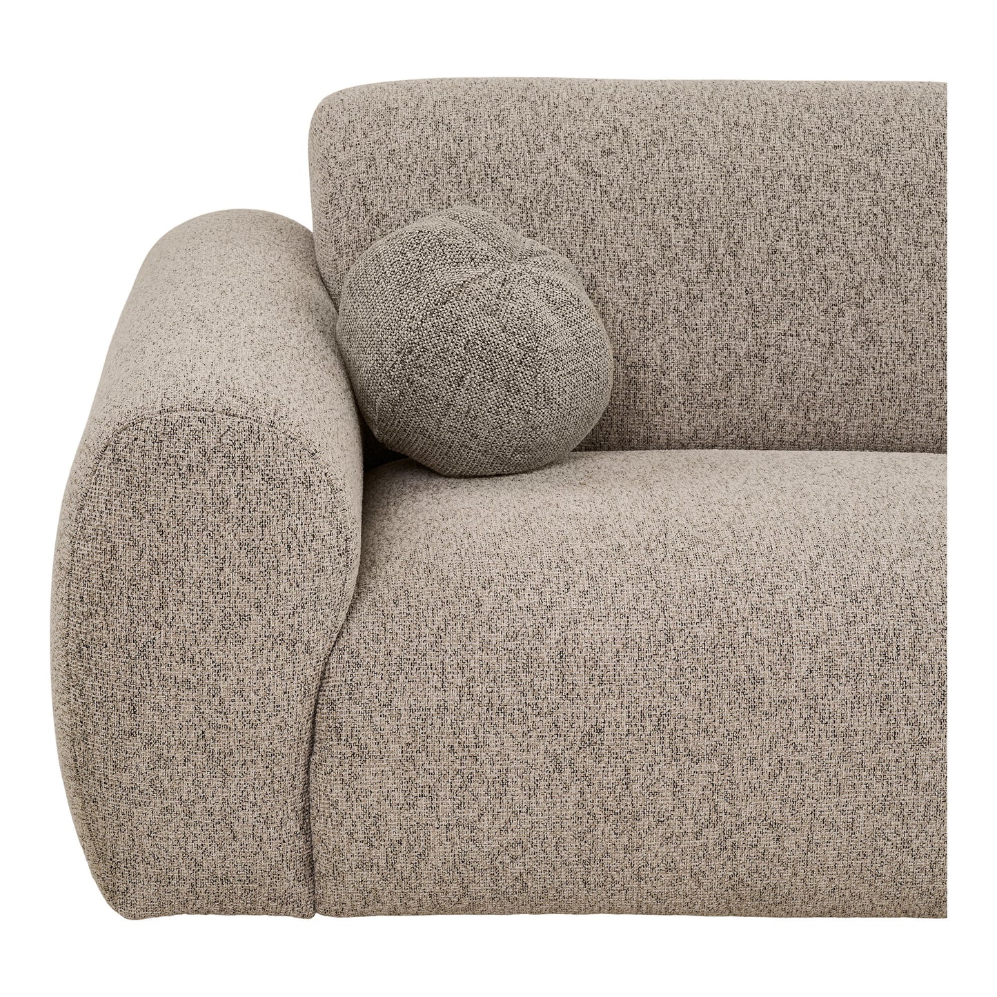 Clyde Loungesofa - Loungesofa Med To Puder, Højrevendt, Sten Grå Hn1405 ⎮ 5713917044313 ⎮ 1301396 