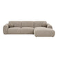 Clyde Loungesofa - Loungesofa Med To Puder, Højrevendt, Sten Grå Hn1405 ⎮ 5713917044313 ⎮ 1301396 