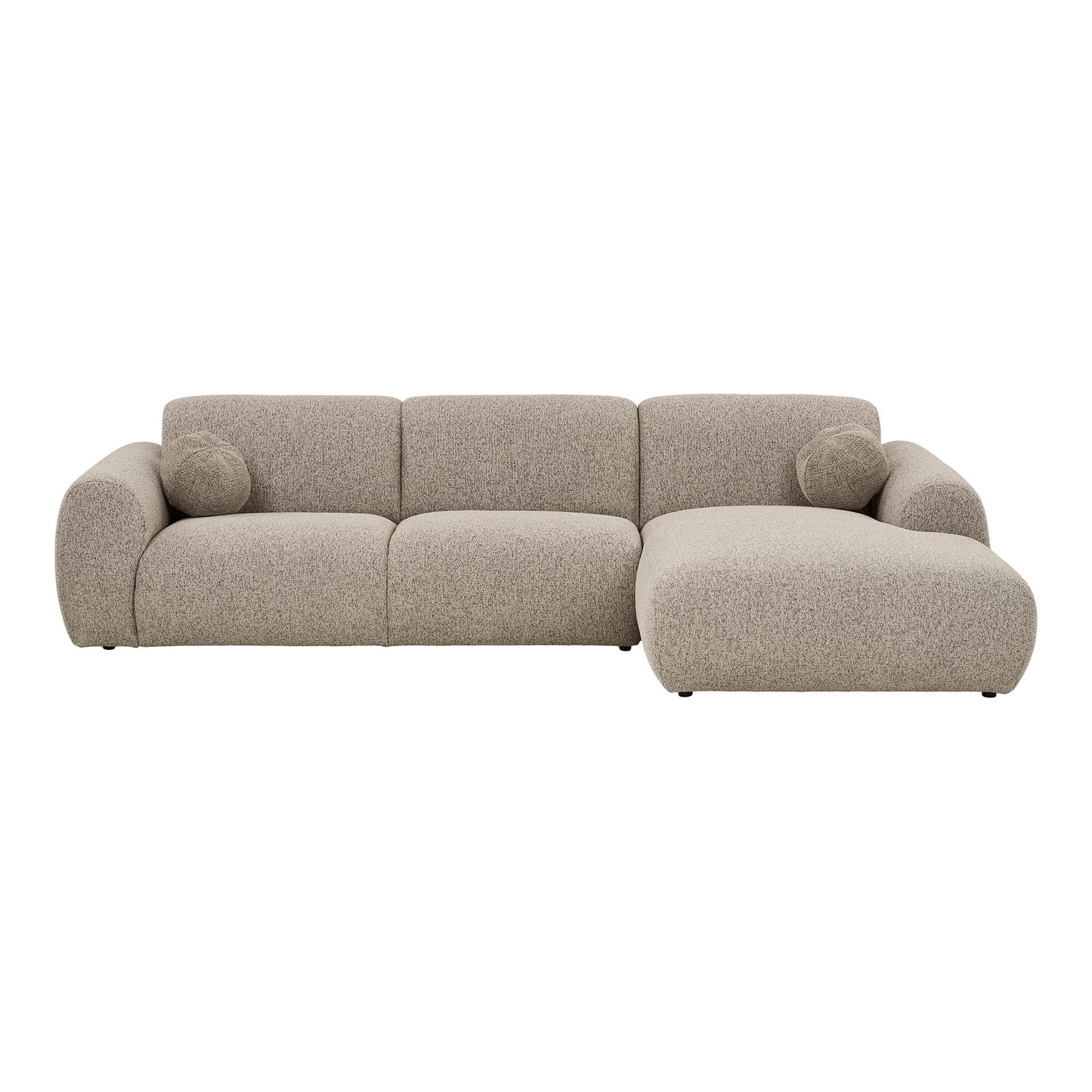 Clyde Loungesofa - Loungesofa Med To Puder, Højrevendt, Sten Grå Hn1405 ⎮ 5713917044313 ⎮ 1301396 