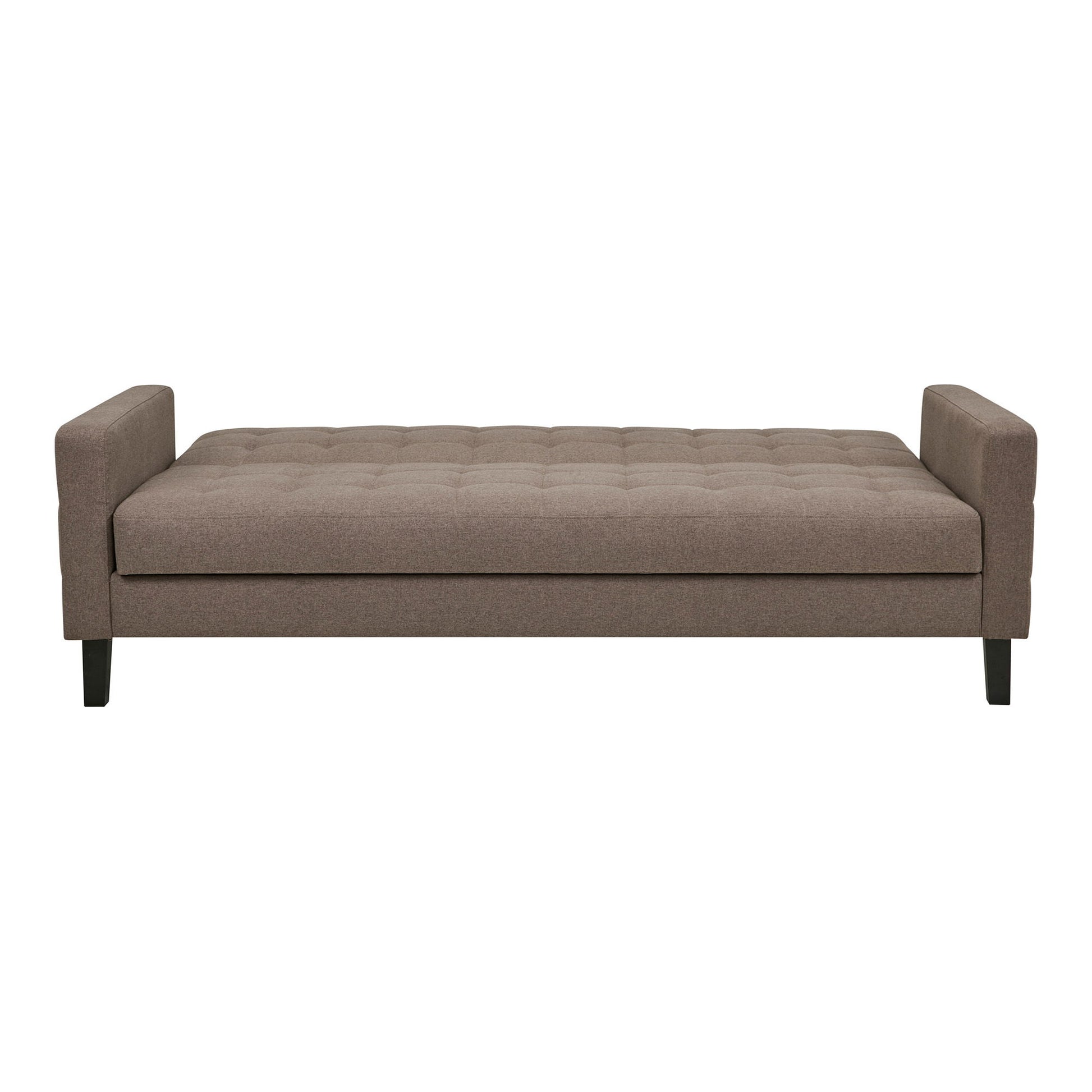 Milton Sovesofa - Sovesofa Med Opbevaring, Brun, Sorte Ben Hn1089 ⎮ 5713917038855 ⎮ 1352010 